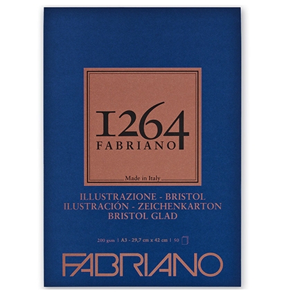 Альбом для графики 1264 BRISTOL А3 / 50 листов / 200 гм