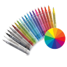 Цветные капиллярные ручки Derwent Graphik Line Painter (20 цветов) поштучно / выбор цвета купить в художественном магазине Скетчинг Про с доставкой по РФ и СНГ